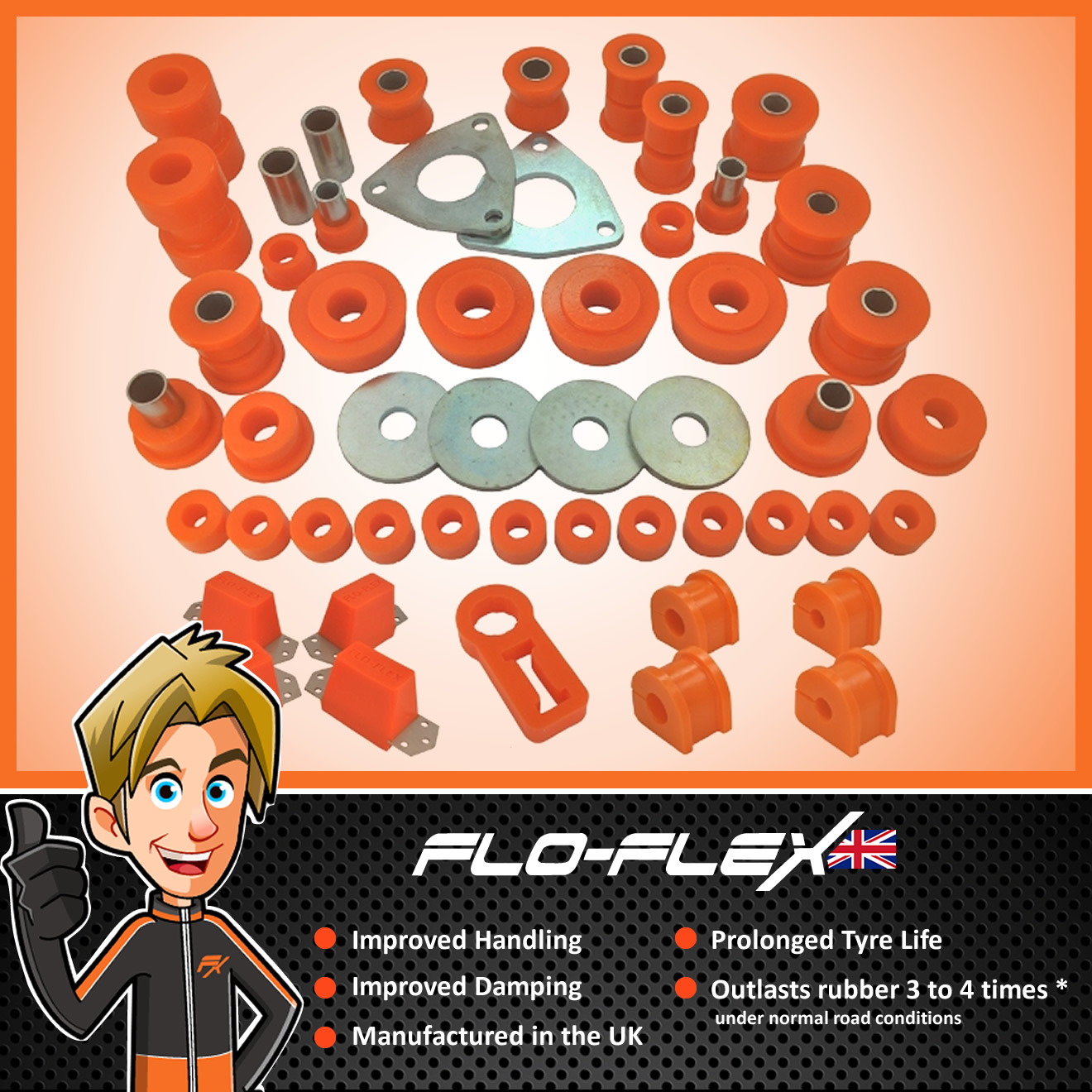 Land Rover Defender 90/110 1983-1994 - Mega Kit Extended Bump Stops - Image 4