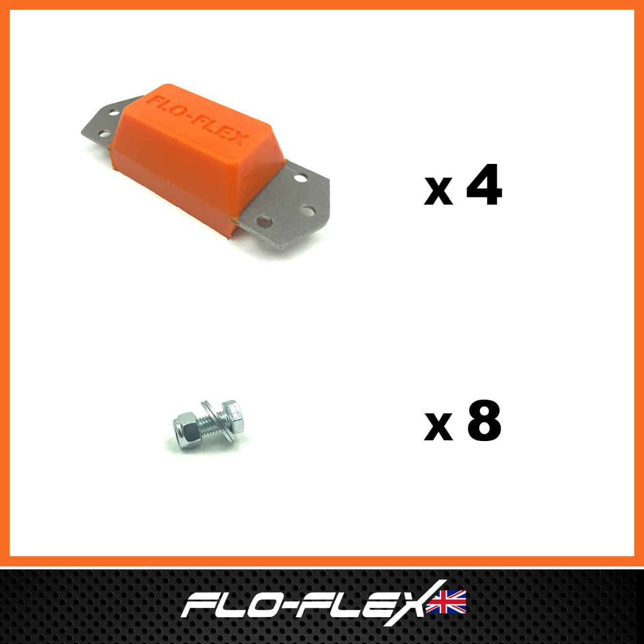 thumbnail image 2 of OEM Rear Bump Stop Kit For Land Rover Defender 1983-2016 - Triple 4 Engineering 2 of 6