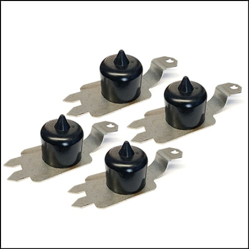 Land Rover Discovery 2 1998-2004 Standard Bumpstop x 4 in Black